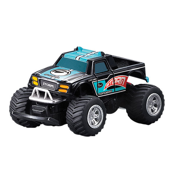 Mini RC Monster Truck Blue and Black