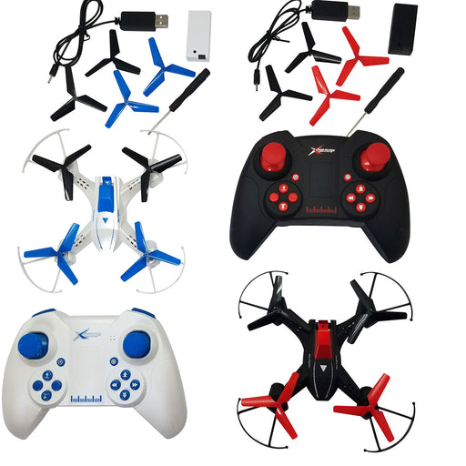 RC Air Combat Drones V2 with controllers and spare parts