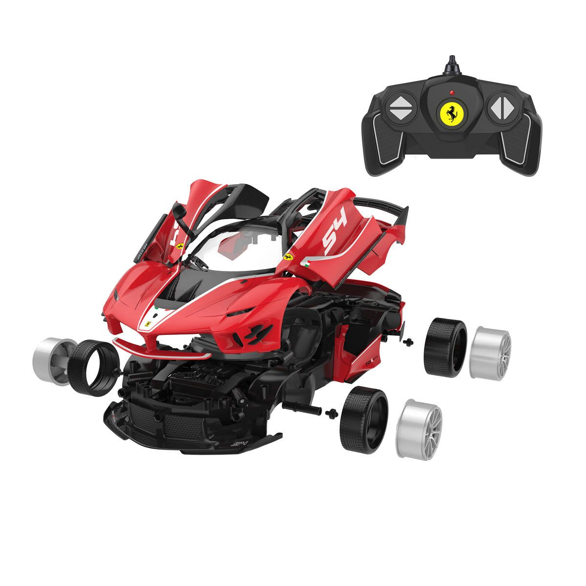 Buy Now | 1:18 RC Ferrari FXX-K Evo Building Kit — Cobra RC Toys