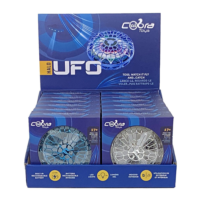 Wholesale Kid Cobra Halo UFO -Displayer of 12