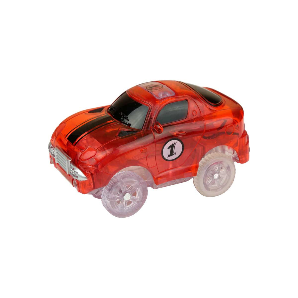 clik trax car red