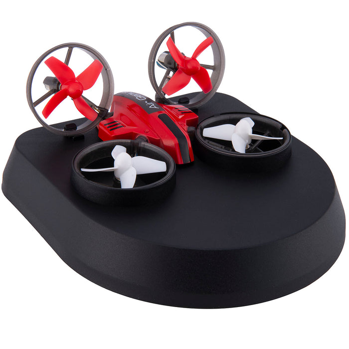 RC 3-in-1 Micro Drone as hovercraft